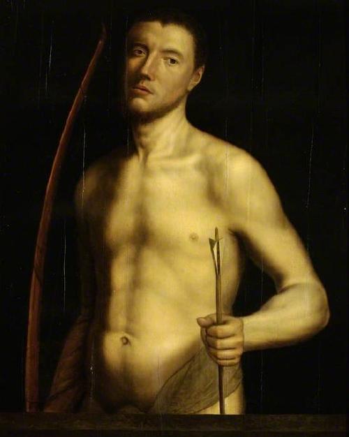 Portrait of a Man as Saint Sebastian